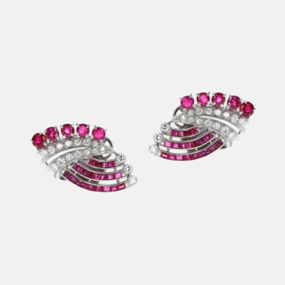 Striking Art Deco Earrings
